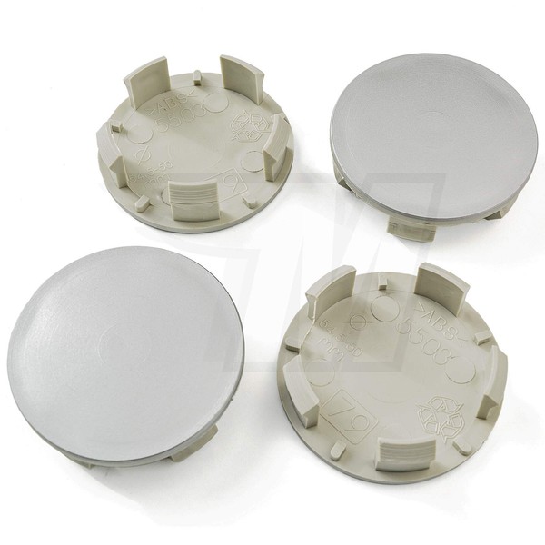MYBA-S 4 x Hub Caps 54.5 mm / 50 mm