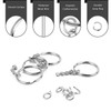Pack of 70 25 mm Key Ring Key Rings with