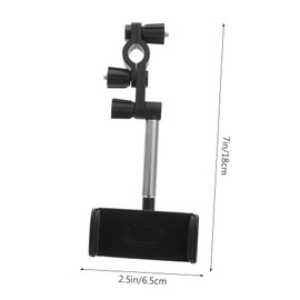 Operitacx Auto Rückspiegel Handyhalterung Verstellbarer Handyhalter für Smartphones Installieren Sicherer Halt für Beim Fahren Kompatibel mit Verschiedenen Handymodellen