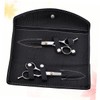 Beavorty Professional Hair Cutting Tools Set of Flat Teeth Scissors