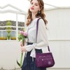 Women's Multi-Pocket Messenger Shoulder Bag for Daily Shopping, 4, Retro