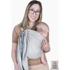 Baby Sling and Ring Sling 100% Cotton Muslin Infant Carrier,