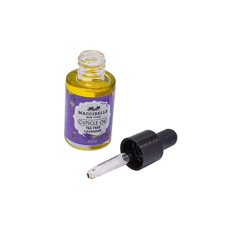 Cuticle Oil 15ml Tea Tree Lavender Heals Dry Cracked Cuticles
