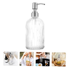 Ciieeo Shower Wall Liquid Soap Dispenser Hand Soap Pump Bottle Rustproof Stainless Steel