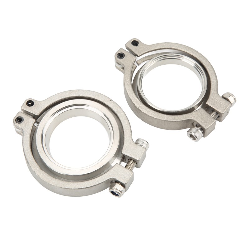 44 mm Wastegate V Band Clamp Set Stainless Steel Inlet