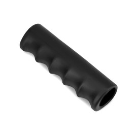 QWORK Non-Slip Wheelbarrow Handles, Inner Diameter 25 mm, Length 12 cm, Replacement Handles for Sack Truck, Wheelbarrow, Pack of 2