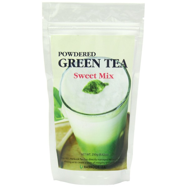 Hankook Tea Powdered Green Tea Sweet Mix, 8.82 Ounce (SYNCHKG123925)