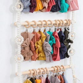 Mecerypt Headband Holder Hair Bows Organizer for Hair Accessories Organizer Headband Wall Hanging Decor for, Baby