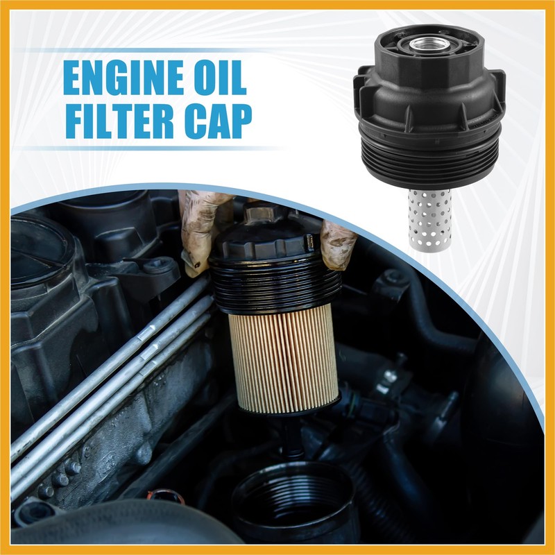 Partuto Engine Oil Filter Housing Cover Cap 156200S010 for Toyota