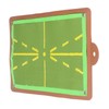 Swing Golfing Practice Hitting Mat with Pin Buckle Silicone Golfing