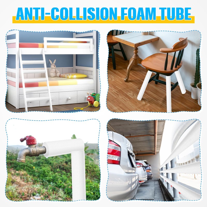 DoubleFill 12 Pcs Jumbo Pool Noodles Bulk Foam Noodles Swim