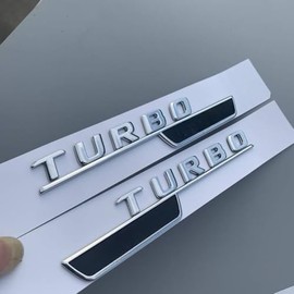 Upgrade Your Ride with 2-Pack Chrome ABS Door Emblems - Exact Fit for German Luxury Brand Cars - Sporty DIY Decals for Scratch Covering & Car Exterior