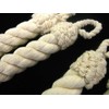 Penbrice Interiors 1 Pair of Natural Cotton Rope Curtain Tie