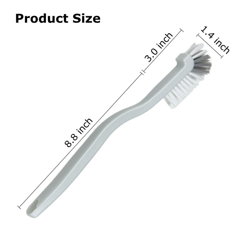 JIANYI Kitchen Scrub Brush, Angle Cleaning Brush, Right Angle Scrub