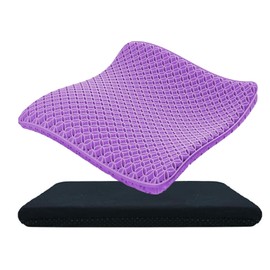 LCUHAVA Gel Seat Cushion new Honeycomb Design gel for Sitting Cool and Breathable Soft Sitter, Relieves Back and Tailbone Pain for Office Chairs, Cars and Wheelchairs