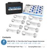 FIRSTINFO 3/8-inch Drive Torque Adapter Set, 12-Point Box End, 5/16