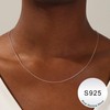 TINGN Women's 925 Sterling Silver Necklace Chain for Women Girls