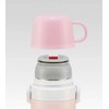 Skater P-STGC6-C Stainless Steel Water Bottle Replacement Spare Cup, Pink