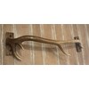 DeLeon Rustic Heavy Duty Antler Wall Mounted Towel Bar /