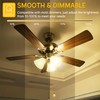 Prosperbiz E12 LED Light Bulb Dimmable, 6W Equal 60 Watt