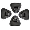 4 Pieces D-Rings Patch For Pvc Inflatable Boat Canoe Raft