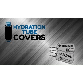 Gearhandle Blue Insulated Hydration Pack Drink Tube Hose Cover  - Insulator  Sleeve