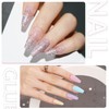 GAOY 2Pcs 16ml Gel Nail Glue for Acrylic Nails Tips,