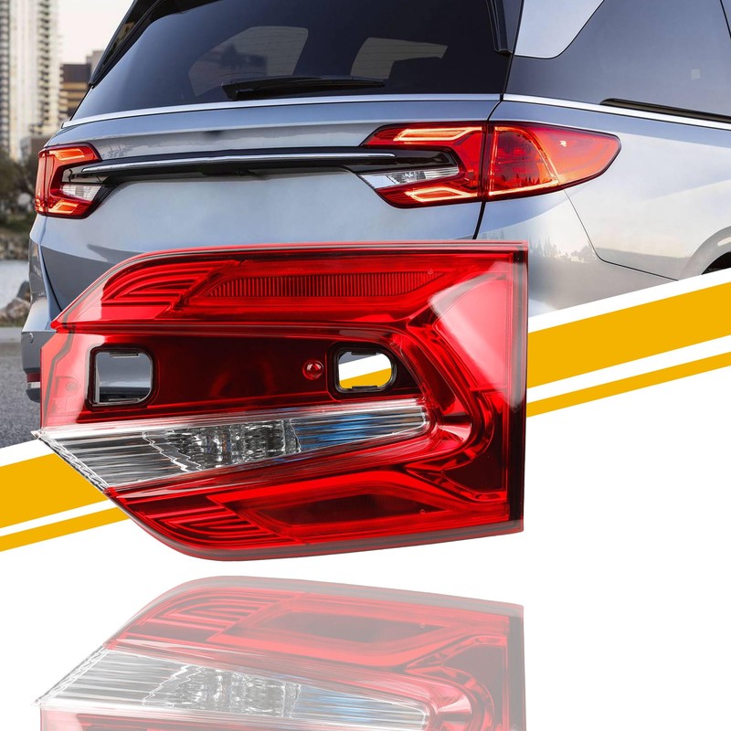 Dasbecan LED Inner Tail Light Assembly Compatible With 2018-2024 Honda