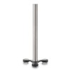 Zeller Kitchen Roll Holder 14x14x33cm with Suction Cap, Silver