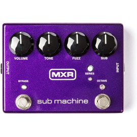 Briskdrop MXR M225 Sub Machine Fuzz Guitar Effects Pedal Bundle with MXR Instrument Cable and 2 Patch Cables M225bundle1 0