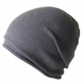 EdgeCity Large Knit Seamless Knit Cap for Fall and Winter - Made in Japan -
