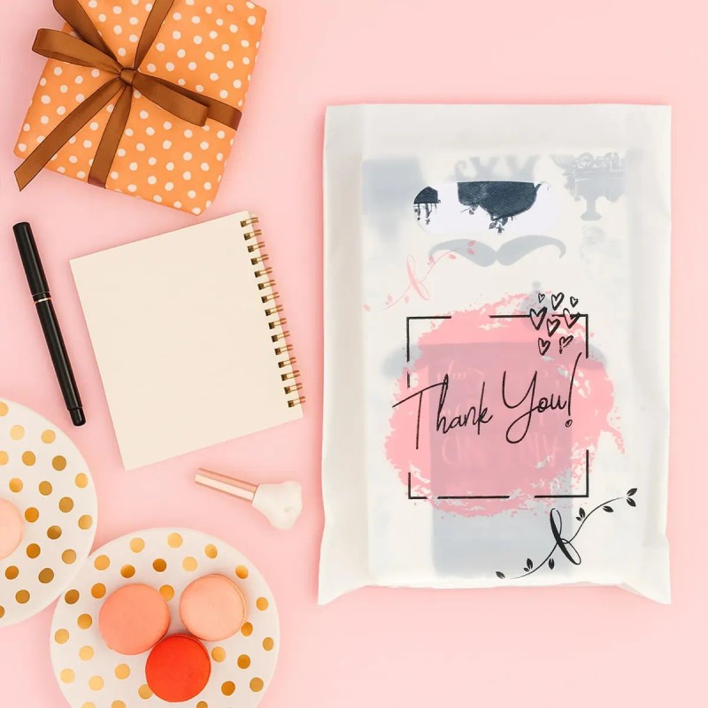 300 Gracias Bolsa De Plastico Envio Regalo Boutique Embalaje