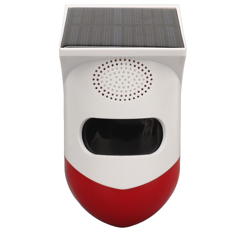 Solar Strobe Light Alarm Waterproof Waterproof Anti Theft Outdoor Motion