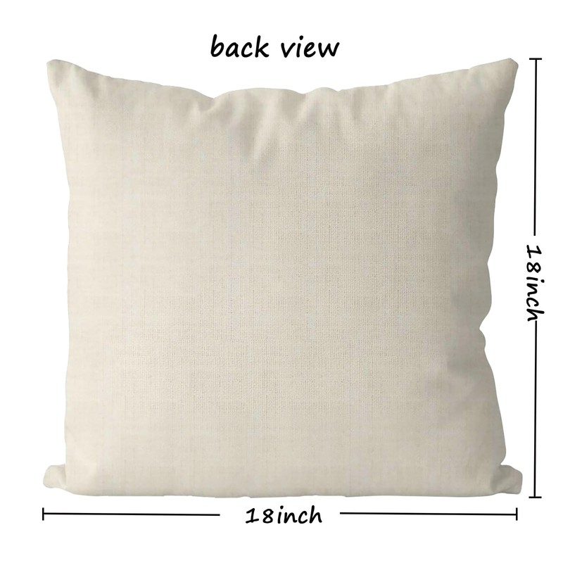 GAGEC Easter Pillow Covers 18x18 Inch Happy Easter Bunny Throw