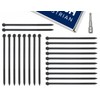 CE Black Sleeper and Decking Screws, Railway Sleeper Fixingswith Free