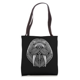Walrus Wire Frame Tote Bag