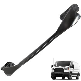 ANTUKO Front Lower Impact Bar Cross Member Bumper Reinforcement Black Steel Replacement for 2015-2019 Transit 150 250 350 LK4Z6110008B FO1006273