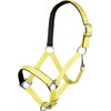 HKM Sports Equipment Stars Soft Lined Headcollar Neon Yellow Thoroughbred