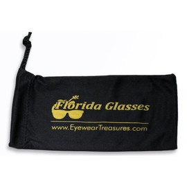 FLORIDA GLASSES Padded Bifocal Sunglasses for Women and Men Motorcycle Wrap-Around Riding with Magnifier Inserts (Strength +3.00)