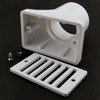 LUORNG 2.5 Inch White Floor Drain Swimming Pool Water Overflow