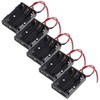 単4電池用 3x1.5V 電池ボックス 3スロットAAA 1.5 vバッテリーホルダー(5個)