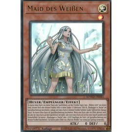 SDWD-DE041 - Maid des Weißen - UltraRare - 1st Edition - German - Structure Deck: Blue-Eyes White Destiny - with MZTCG Shipping Protection - Yugioh