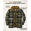 Legendary Whitetails Men's Standard Maplewood Hooded Shirt Jacket, Field Tract