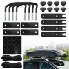 Erato Pack of 4 Universal Roof Box Mounting U Bracket