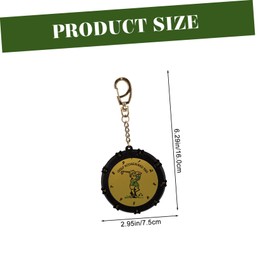 GRIRIW Portable Golf Score Counter Tool Golf Device with Chain for Accurate Stroke and Putt Tracker Golfing Accessory for Training and Analysis