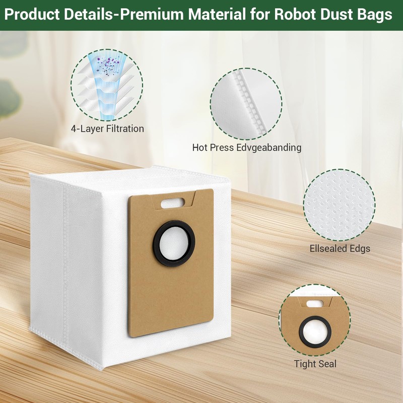 Bluevisk 14 Pack RV20 Max Plus Dust Bags Compatible with