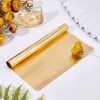 OLYCRAFT Gold Brass Sheet Metal Foil Plate 0.03 mm Brass