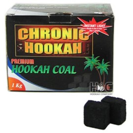Chronic Coals Hookah Natural Coconut Charcoals 108pc