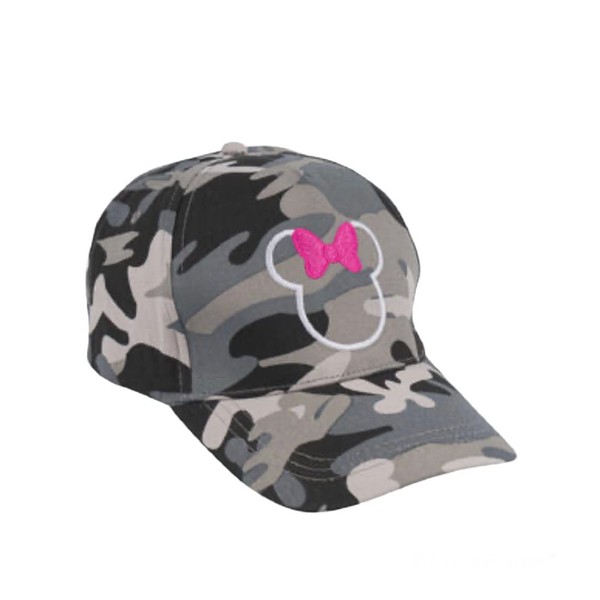Camo Minnie Mouse Baseball Cap
