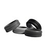 Prymitiv Silicon Rings for Men, Element 4 Pack representing Carbon,